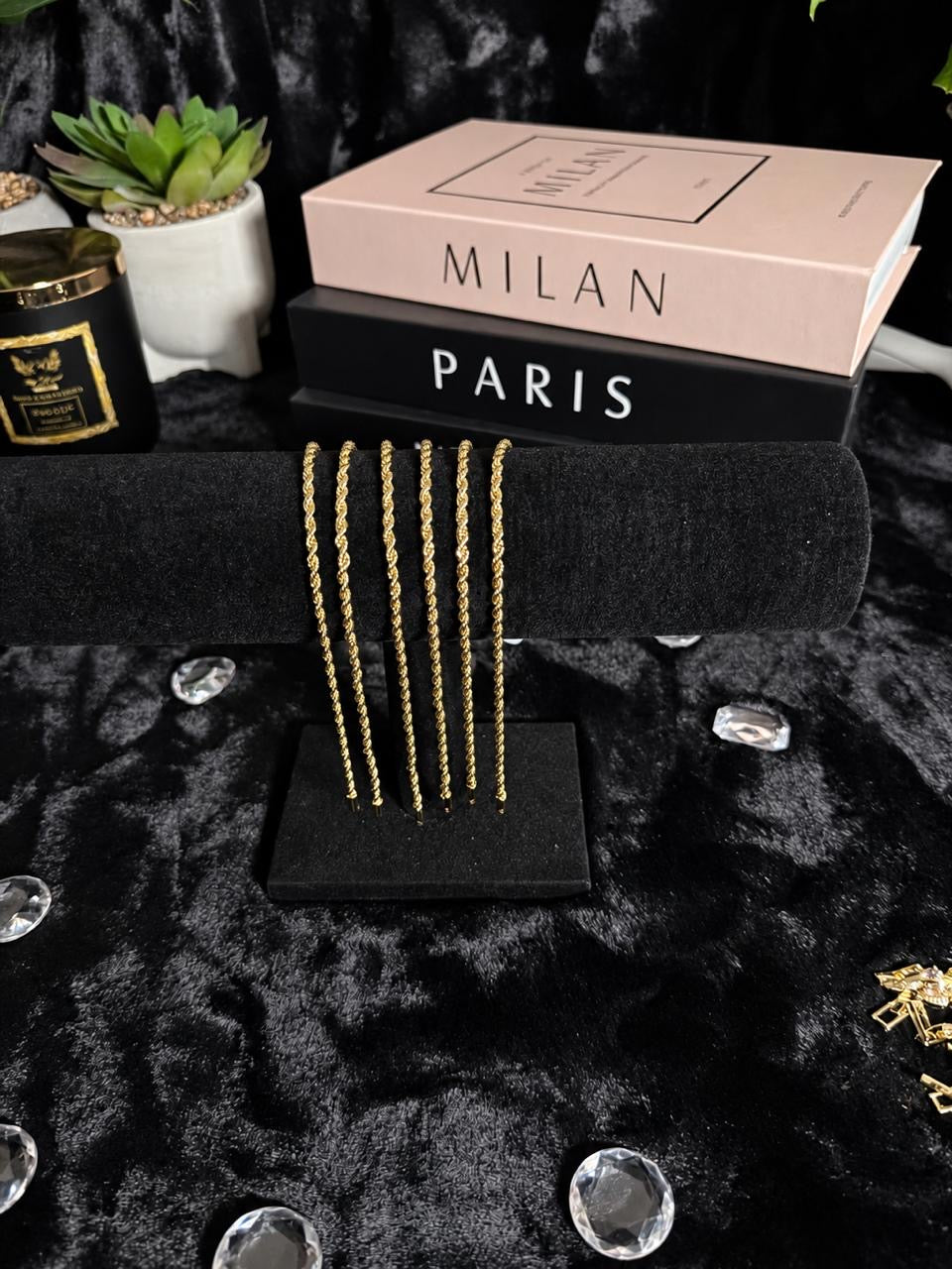 Classic Gold Rope Bracelet