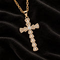 The Divine Bow Cross Necklace