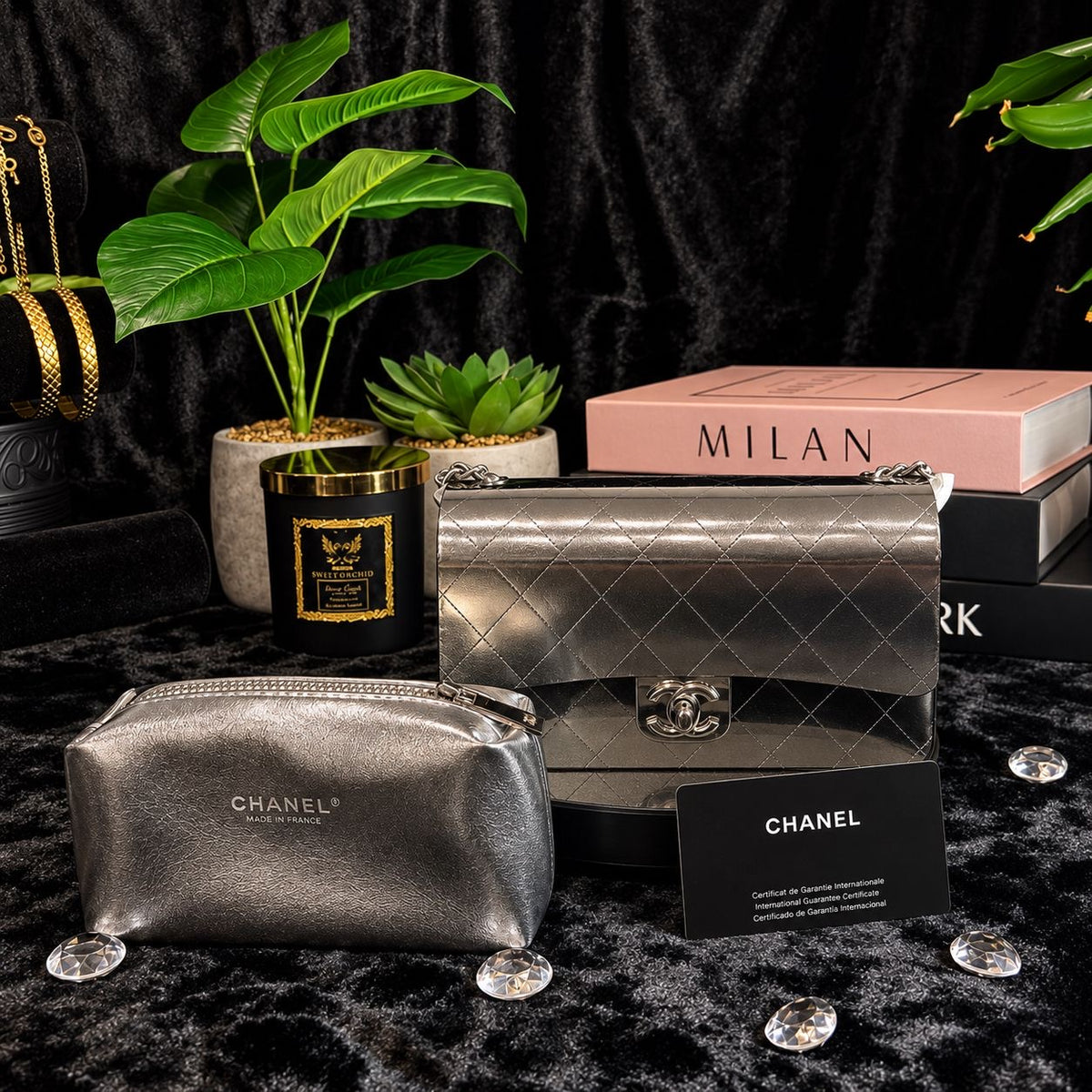 The CC Mirror Steel Clutch