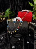 The LV Embossed Leather Speedy Bag