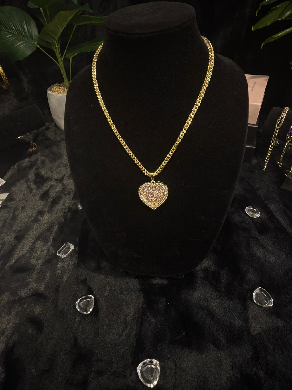Eternal Sparkle Heart Necklace