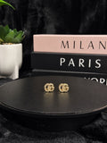 Gucci Crystal GG Stud Earrings