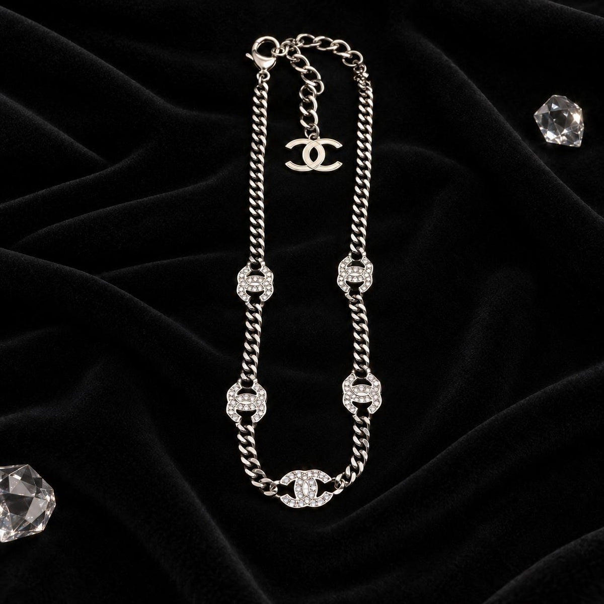 The CC Diamond Allure Choker