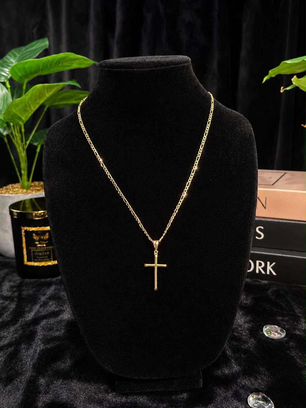 The Golden Faith Cross Necklace