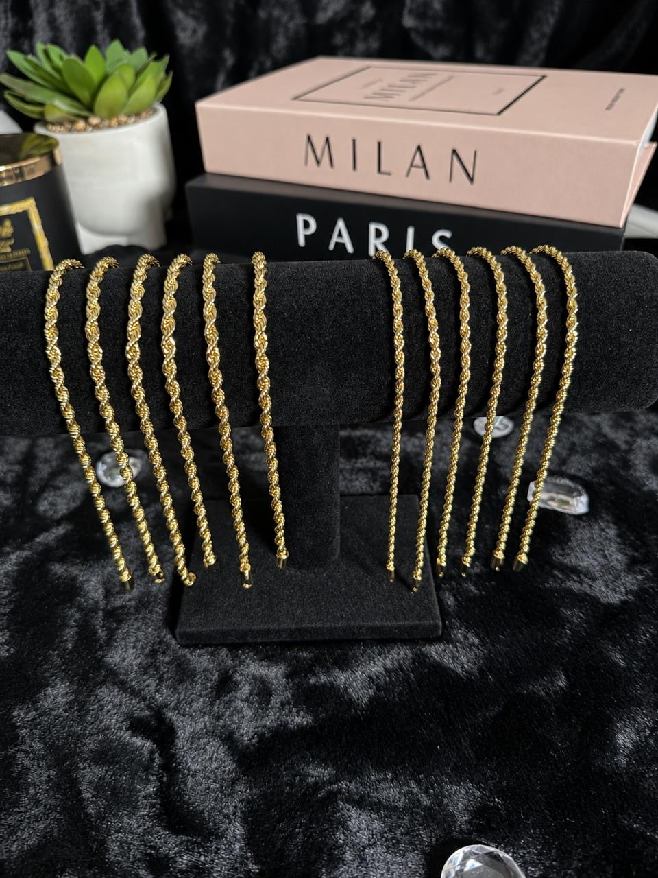 Classic Gold Rope Bracelet