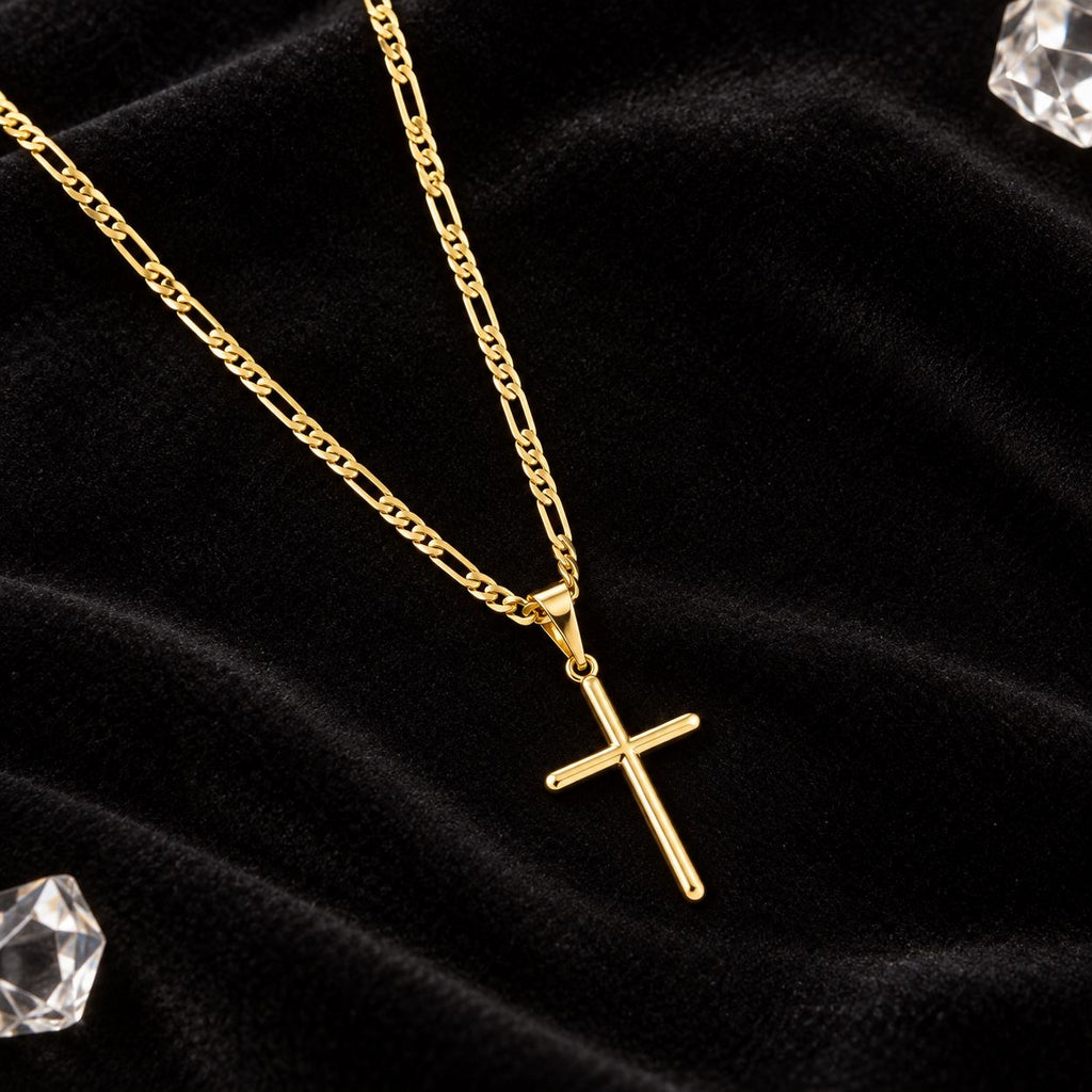 The Golden Faith Cross Necklace