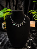The CC Midnight Charm Choker