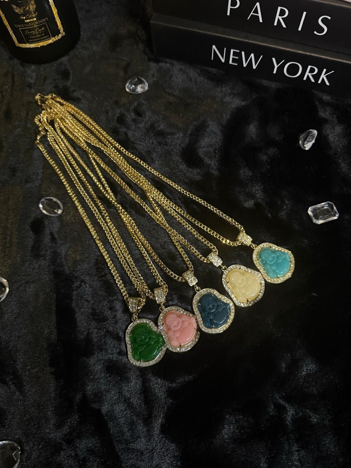 Lucky Aura Buddha Necklace