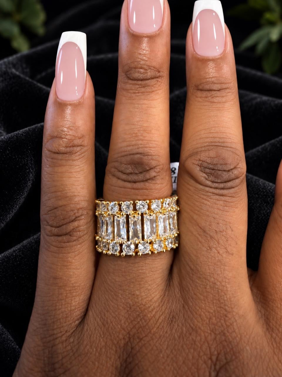 Royal Radiance Baguette Ring