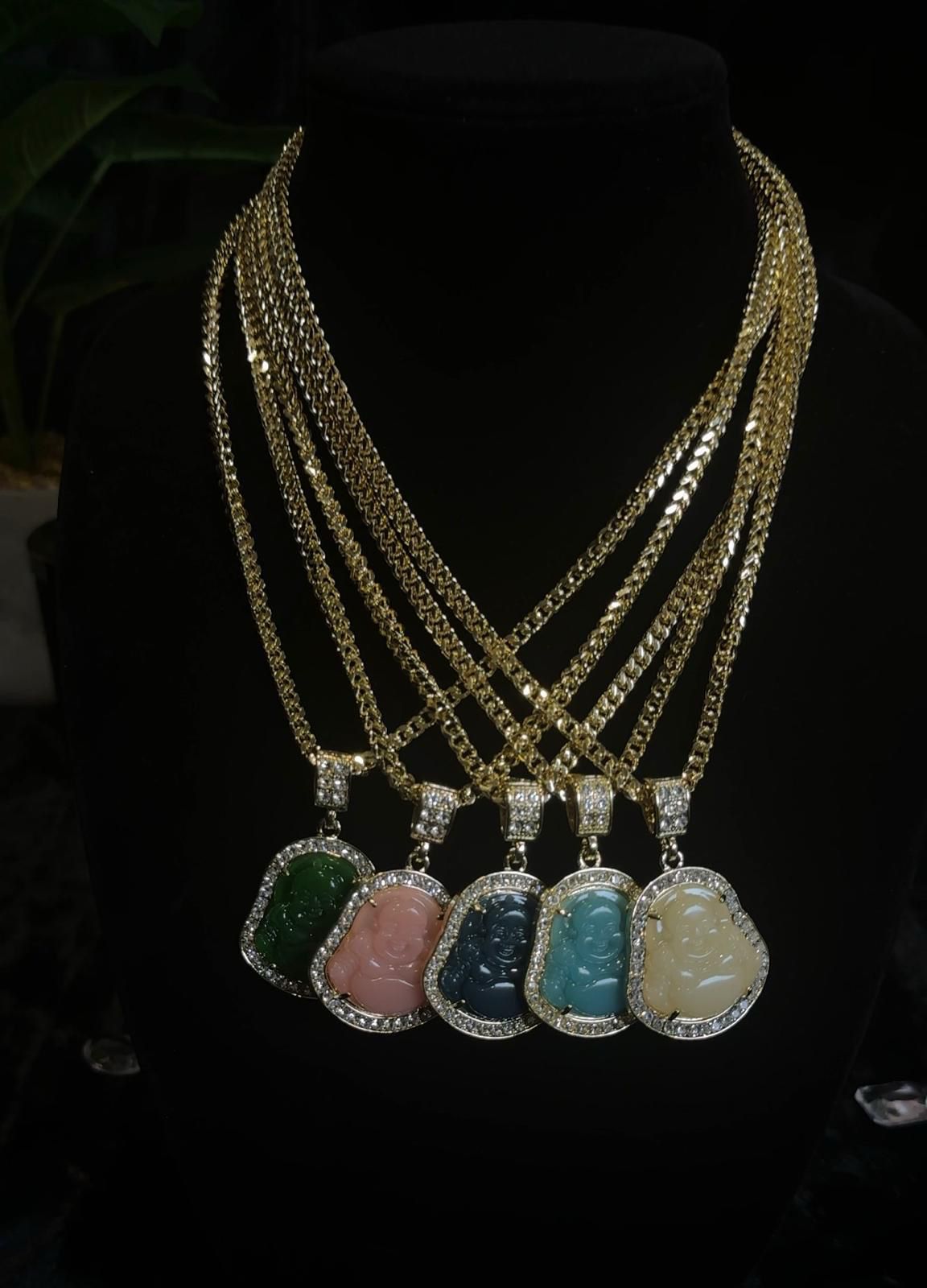 Lucky Aura Buddha Necklace