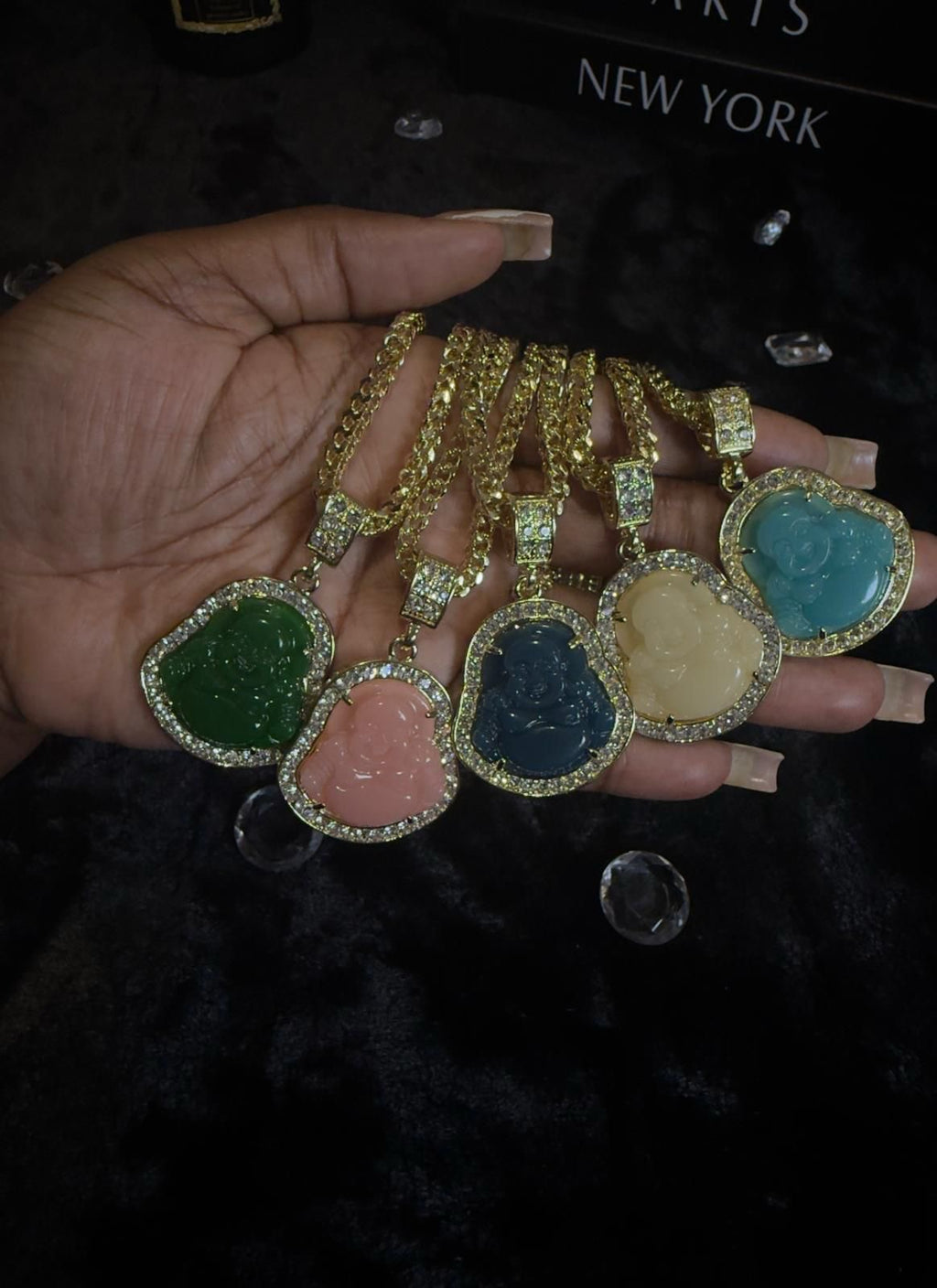 Lucky Aura Buddha Necklace