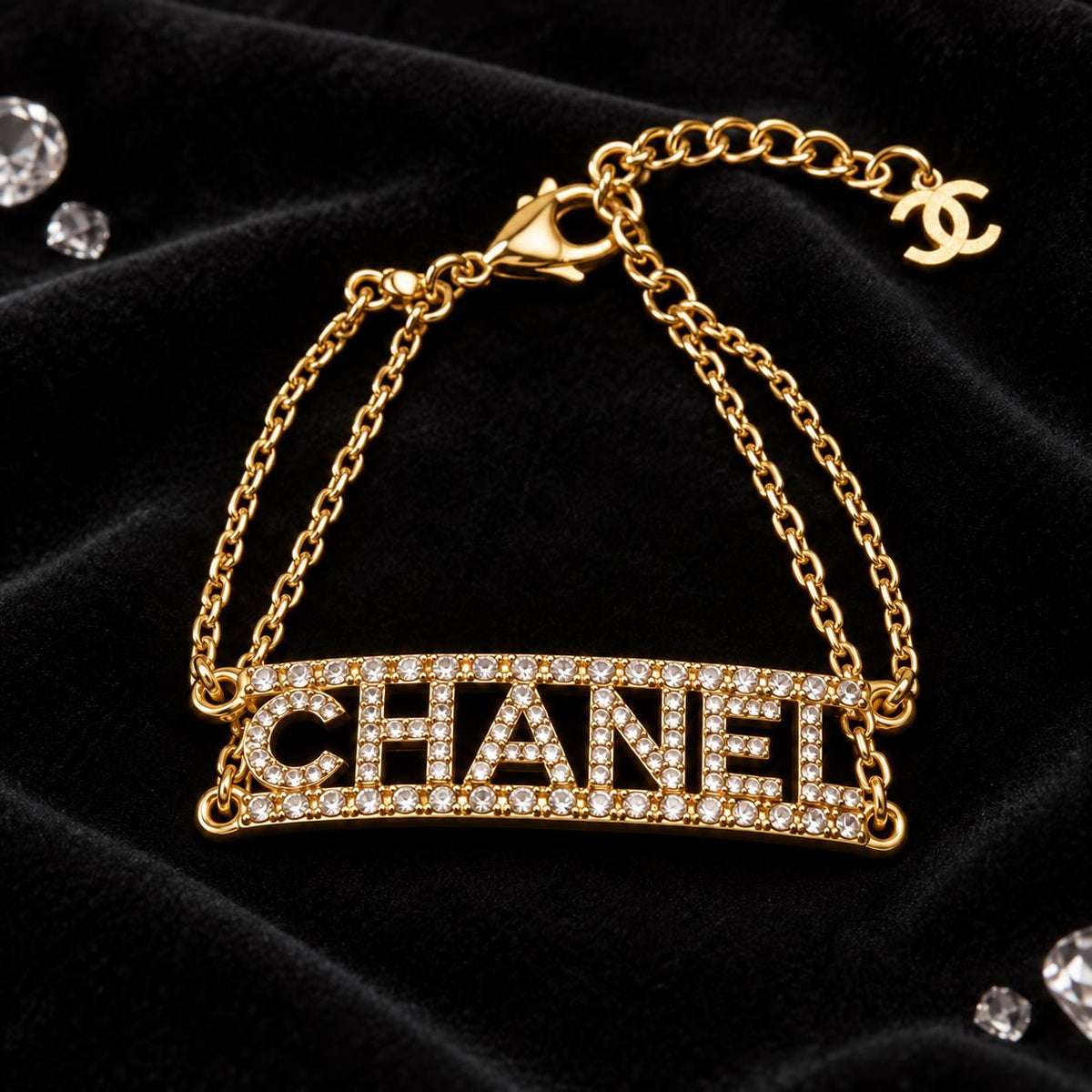 The CC Golden Signature Bracelet